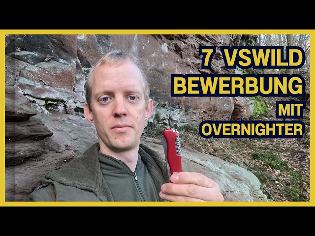 #7vswildcard Meine Bewerbung mit einem primitiven Overnighter bei 3°C