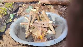 Wildcard-Bewerbung aus dem Wald. Couch statt Sofa. #7vswildcard #7vswild #survival #wildcard2026