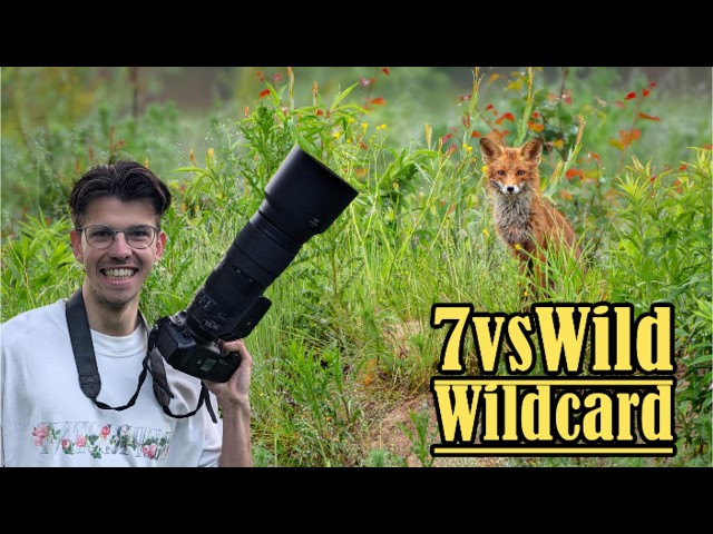 Wildlife-Fotograf bewirbt sich für 7 vs Wild #7vsWildcard