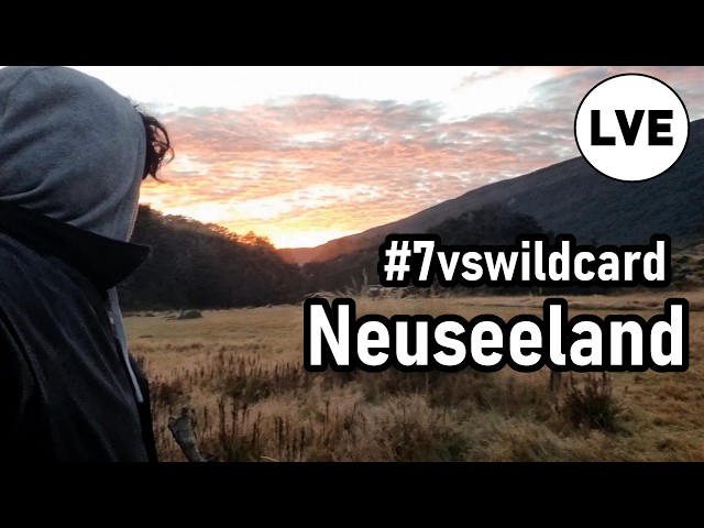 In den Bergen von Neuseeland das #7vswildcard Selbstexperiment